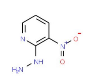 2-hydrazinyl-3-nitropyridine (CAS 15367-16-5) - chemical structure image