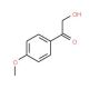 2-Hydroxy-1-(4-methoxyphenyl)-1-ethanone (CAS 4136-21-4) - chemical structure image