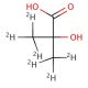 2-Hydroxy-2-methyl-d3-propanoic-3,3,3-d3 Acid 的分子结构 2-Hydroxy-2-methyl-d3-propanoic-3,3,3-d3 Acid - chemical structure image