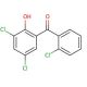 2-Hydroxy-2′,3,5-trichlorobenzophenone (CAS 99585-49-6) - chemical structure image