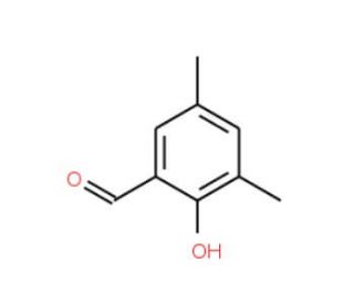 2-Hydroxy-3,5-dimethyl-benzaldehyde (CAS 24623-61-8) - chemical structure image