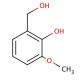 2-Hydroxy-3-methoxybenzyl alcohol (CAS 4383-05-5) - chemical structure image