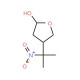 2-Hydroxy-4-(1-methyl-1-nitroethyl)-tetrahydrofuran (CAS 176793-54-7) - chemical structure image