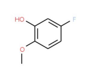 2-Hydroxy-4-fluoroanisole (CAS 72955-97-6) - chemical structure image