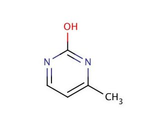 2-Hydroxy-4-methylpyrimidine, Hydrochloride (CAS 5348-51-6) - chemical structure image