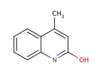 2-Hydroxy-4-methylquinoline (CAS 607-66-9) - chemical structure image