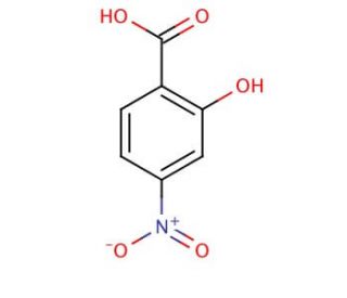 2-Hydroxy-4-nitrobenzoic acid (CAS 619-19-2) - chemical structure image