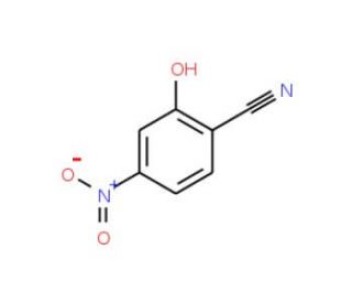 2-Hydroxy-4-nitrobenzonitrile (CAS 39835-14-8) - chemical structure image