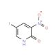 2-Hydroxy-5-iodo-3-nitropyridine (CAS 25391-59-7) - chemical structure image