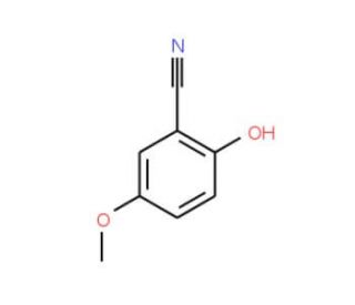 2-Hydroxy-5-methoxy-benzonitrile (CAS 39835-11-5) - chemical structure image