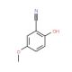 2-Hydroxy-5-methoxy-benzonitrile (CAS 39835-11-5) - chemical structure image