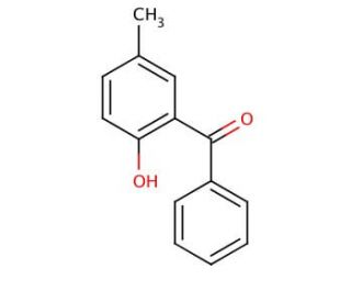 2-Hydroxy-5-methylbenzophenone (CAS 1470-57-1) - chemical structure image