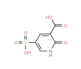 2-Hydroxy-5-sulfonicotinic acid (CAS 334708-05-3) - chemical structure image