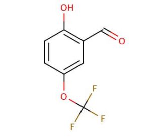 2-Hydroxy-5-(trifluoromethoxy)benzaldehyde (CAS 93249-62-8) - chemical structure image