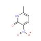 2-Hydroxy-6-methyl-3-nitropyridine (CAS 39745-39-6) - chemical structure image