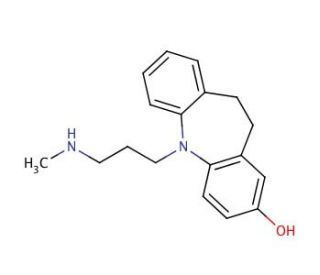 2-Hydroxy Desipramine (CAS 1977-15-7) - chemical structure image