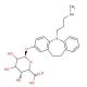2-Hydroxy desipramine β-D-glucuronide (CAS 25521-31-7) - chemical structure image