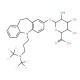 2-Hydroxy Imipramine-d6 β-D-Glucuronide - chemical structure image