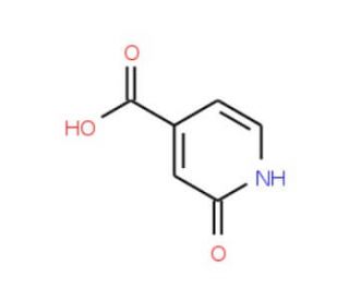 2-Hydroxy-isonicotinic acid (CAS 22282-72-0) - chemical structure image