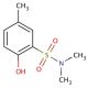 2-hydroxy-N,N,5-trimethylbenzene-1-sulfonamide - chemical structure image