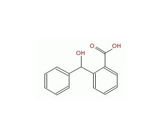 2-(Hydroxy-phenyl-methyl)-benzoic acid, sodium salt (CAS 34737-60-5) - chemical structure image
