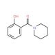 (2-Hydroxy-phenyl)-piperidin-1-yl-methanone (CAS 2890-83-7) - chemical structure image
