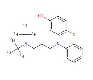 2-Hydroxy Promazine-d6 - chemical structure image