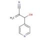 2-[hydroxy(pyridin-4-yl)methyl]acrylonitrile - chemical structure image