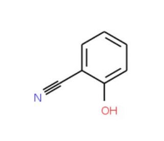 2-Hydroxybenzonitrile (CAS 611-20-1) - chemical structure image