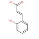 2-Hydroxycinnamic acid, predominantly trans (CAS 614-60-8) - chemical structure image