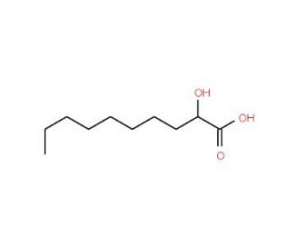 2-Hydroxydecanoic Acid (CAS 37639-46-6) - chemical structure image