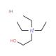 (2-Hydroxyethyl)triethylammonium Iodide 的分子结构, CAS编号: 5957-17-5 (2-Hydroxyethyl)triethylammonium Iodide (CAS 5957-17-5) - chemical structure image