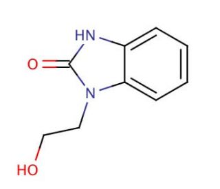 2-Hydroxyethylbenzimidazolidinone-2 (CAS 63388-01-2) - chemical structure image