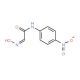 2-Hydroxyimino-N-(4-nitro-phenyl)-acetamide (CAS 17122-62-2) - chemical structure image