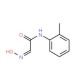 2-Hydroxyimino-N-o-tolyl-acetamide (CAS 1132-03-2) - chemical structure image