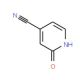 2-Hydroxyisonicotinonitrile (CAS 94805-51-3) - chemical structure image
