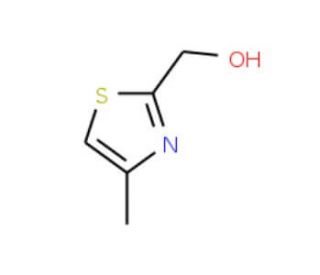 2-(Hydroxymethyl)-4-methyl-1,3-thiazole (CAS 13750-63-5) - chemical structure image