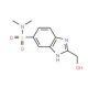 2-(hydroxymethyl)-N,N-dimethyl-1H-benzimidazole-5-sulfonamide - chemical structure image