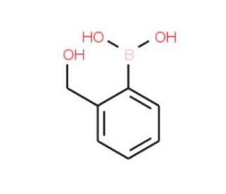 2-(Hydroxymethyl)phenylboronic acid (CAS 87199-14-2) - chemical structure image