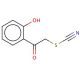 2-Hydroxyphenacyl thiocyanate (CAS 98589-48-1) - chemical structure image