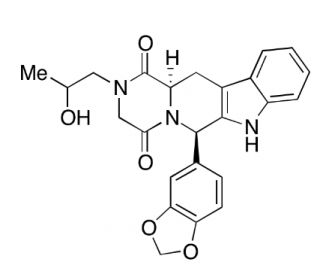 2-Hydroxypropyl Nortadalafil - chemical structure image
