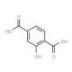 2-Hydroxyterephthalic acid 的分子结构, CAS编号: 636-94-2 2-Hydroxyterephthalic acid (CAS 636-94-2) - chemical structure image