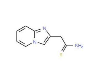 2-{imidazo[1,2-a]pyridin-2-yl}ethanethioamide - chemical structure image