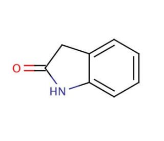 2-Indolone (CAS 59-48-3) - chemical structure image
