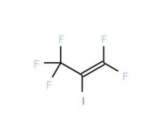 2-Iodo-1,1,3,3,3-pentafluoroprop-1-ene (CAS 431-66-3) - chemical structure image