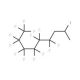 2-Iodo-1H,1H,1H,2H,3H,3H-perfluorononane (CAS 38550-34-4) - chemical structure image