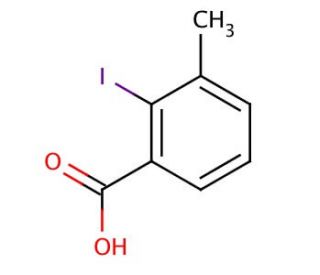 2-Iodo-3-methylbenzoic acid (CAS 108078-14-4) - chemical structure image