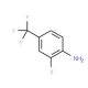 2-Iodo-4-(trifluoromethyl)aniline (CAS 163444-17-5) - chemical structure image