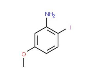 2-iodo-5-methoxyaniline (CAS 153898-63-6) - chemical structure image