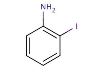 2-Iodoaniline (CAS 615-43-0) - chemical structure image